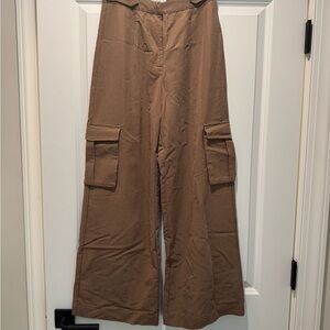 Crescent Beige Cargo Pants